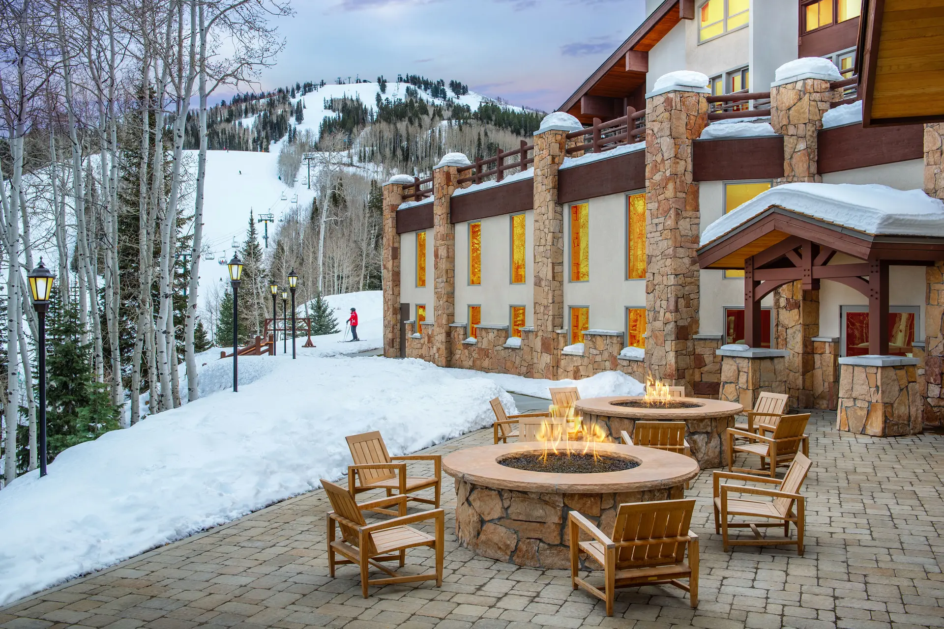 Aero - Ski in and out at the Stein Eriksen Lodge